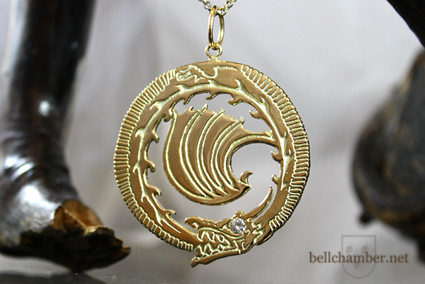 Dragon Ouroboros in Gold