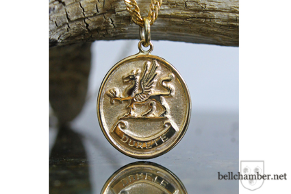 Durete Family Crest Pendant Griffin