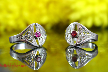 Celtic birthstone ring