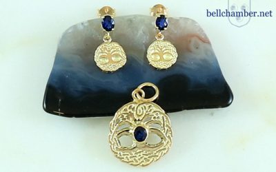 Celtic Tree of Life Pendant and Earring set