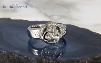 7th Century Inspired Celtic Triquetra Ring