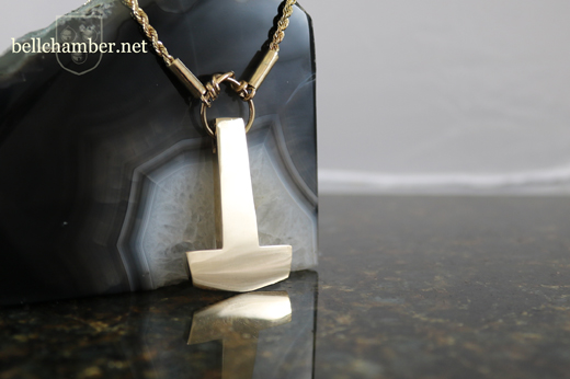 Thors Hammer in Gold