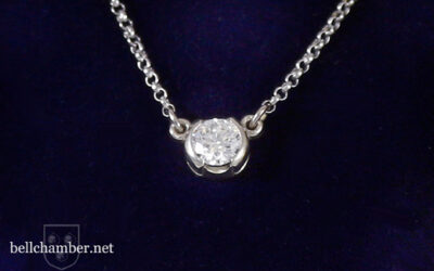 Diamond Charm Pendant