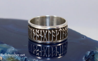 Lucky Rune Ring with Engraving