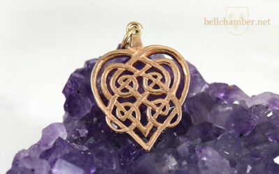 Two Hearts Interlace Pendant