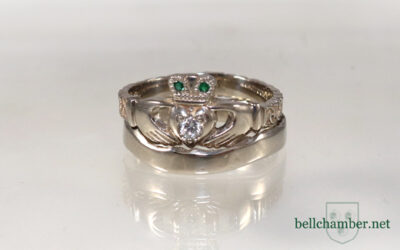 Traditional Claddagh Ring with Fitted Band